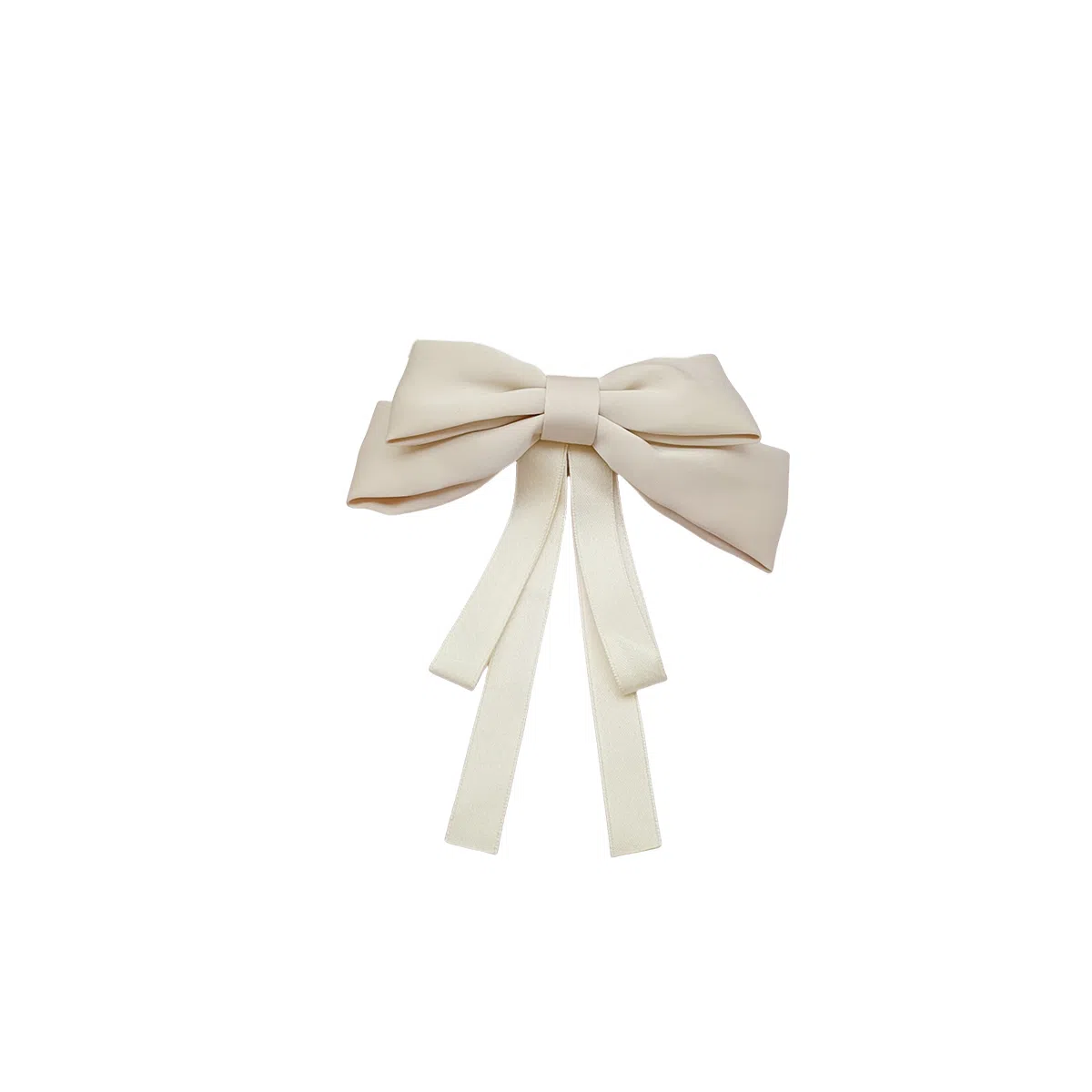 贯古今 飘带蝴蝶结高级感夏季发卡超仙头饰优雅夹子 合金 发夹 女款