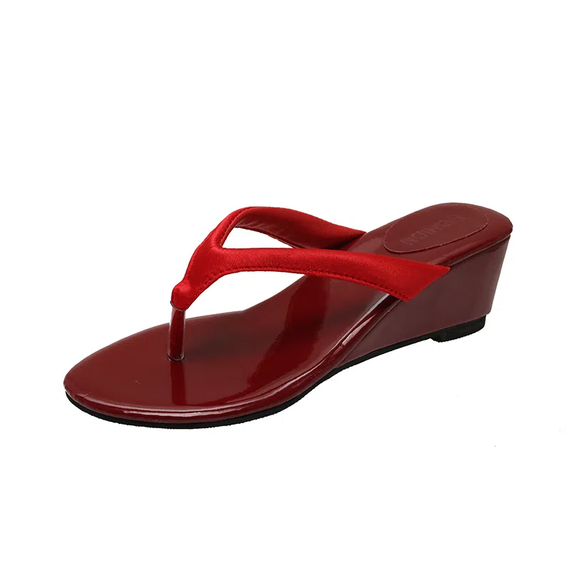 黑恐龙 潮流时尚休闲舒适百搭 防滑人字拖鞋 女款