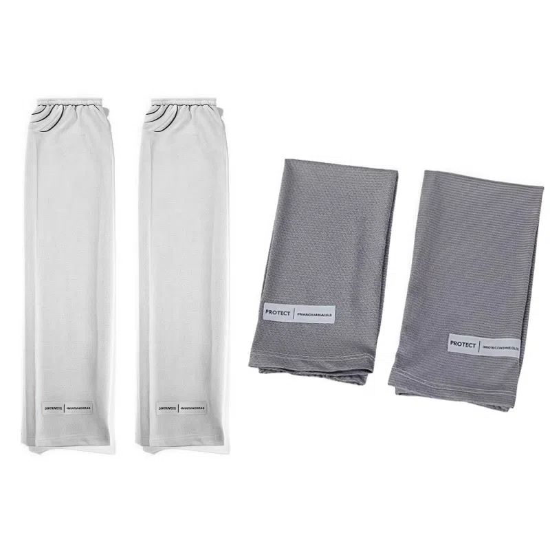 北极绒 高颜值夏季潮流时尚薄款户外开车骑行 聚酯纤维 防晒袖 男女同款情侣款