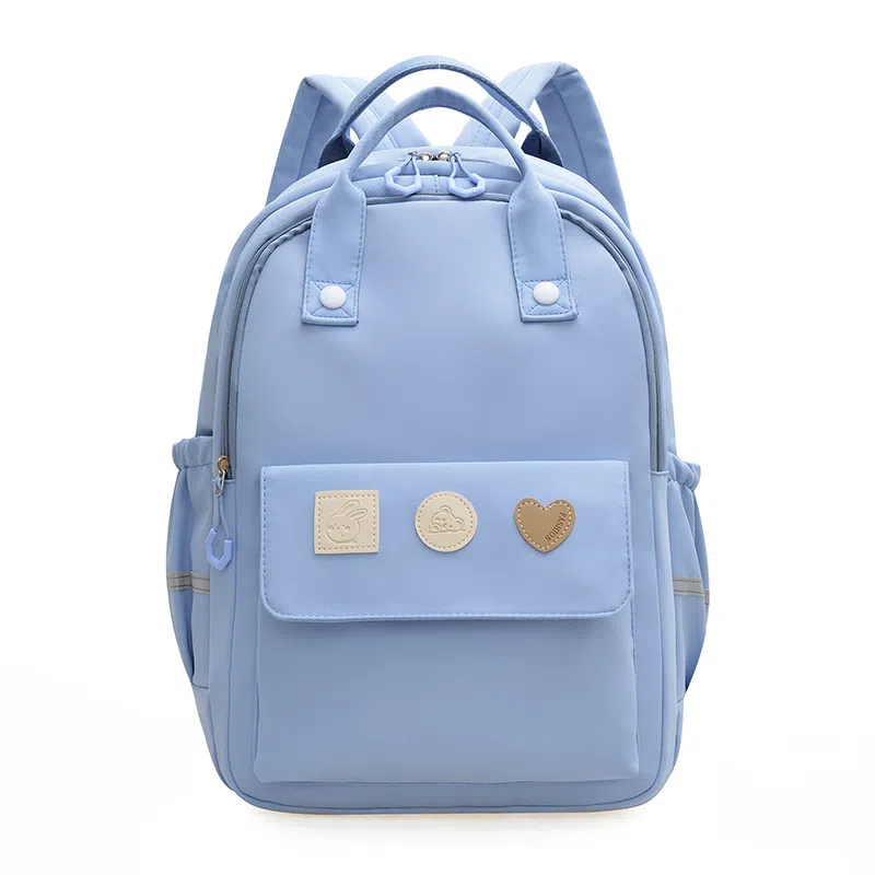 泰克森 大容量 时尚 休闲 尼龙 双肩包 常规 女款 黑色/粉红色/紫色/浅绿色/天蓝色