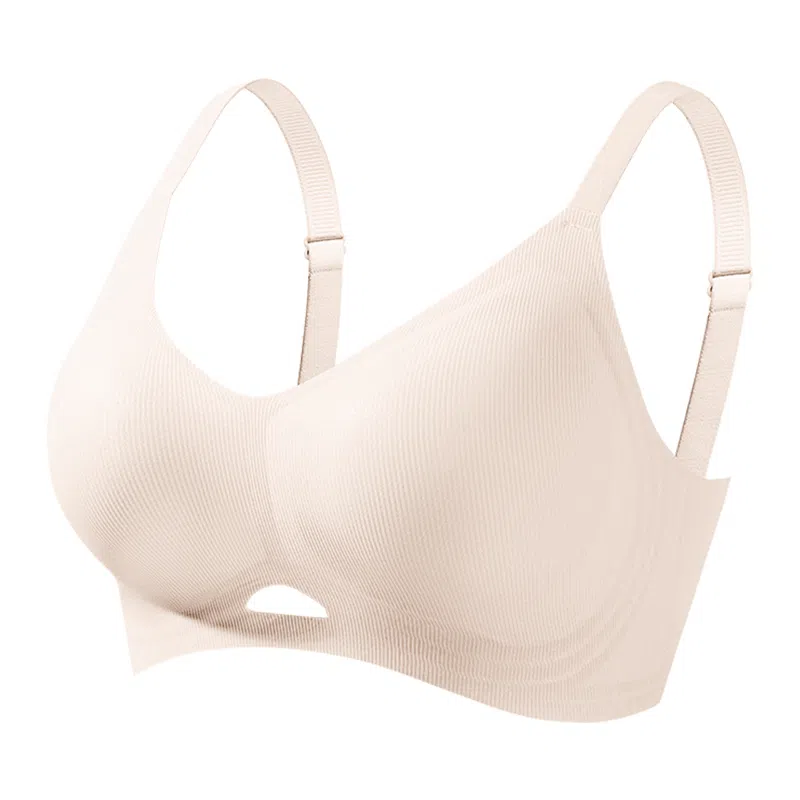 都市丽人 纯色小胸聚拢显大收副乳防下垂无痕提拉上托文胸 女款