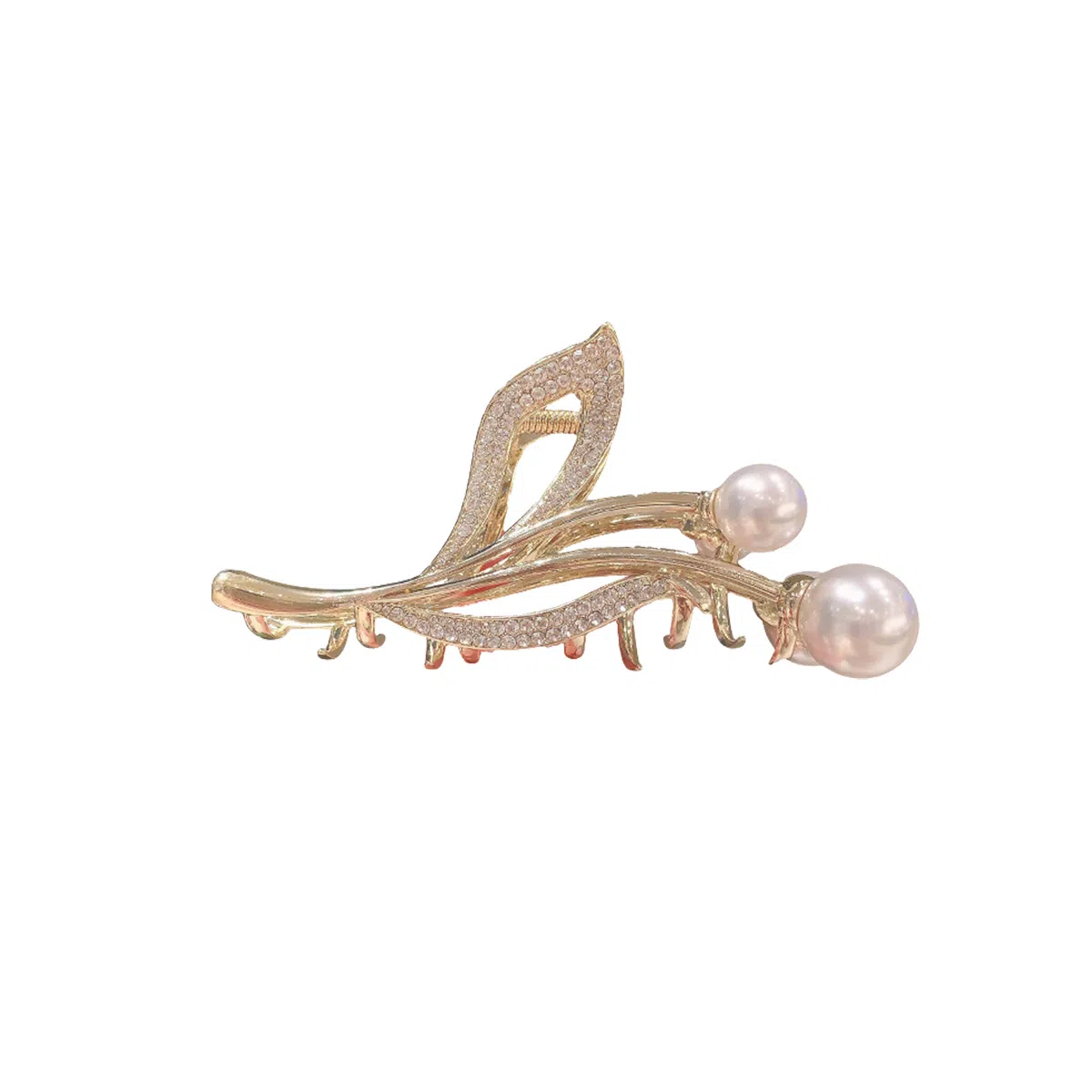 贯古今 珍珠抓夹大号后脑勺高级感夏季气质 合金 发夹 女款