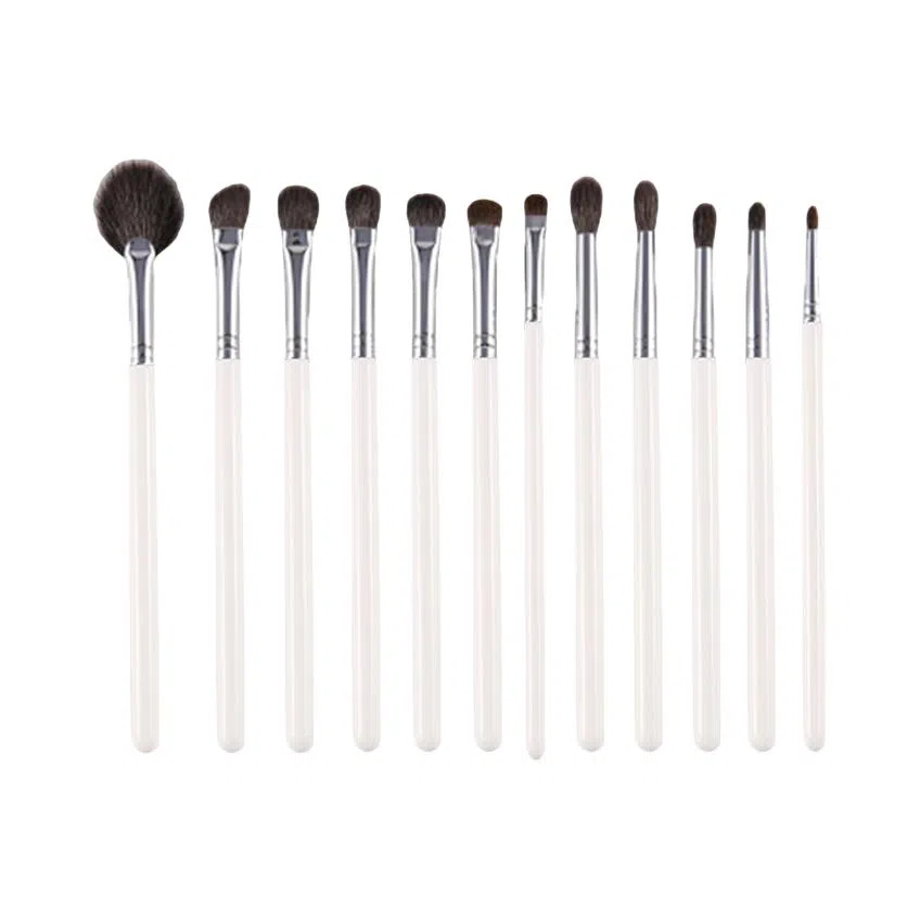 米甜兔  白银化妆刷套装 柔软亲肤 十二件套