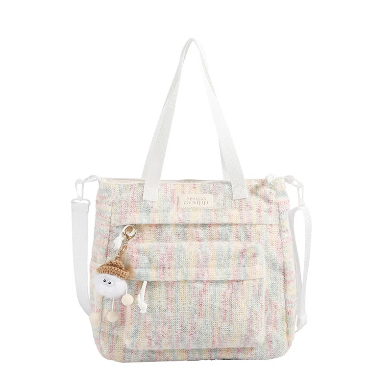 彤彤兔 日系百搭 帆布 帆布包单肩包 女款 多色