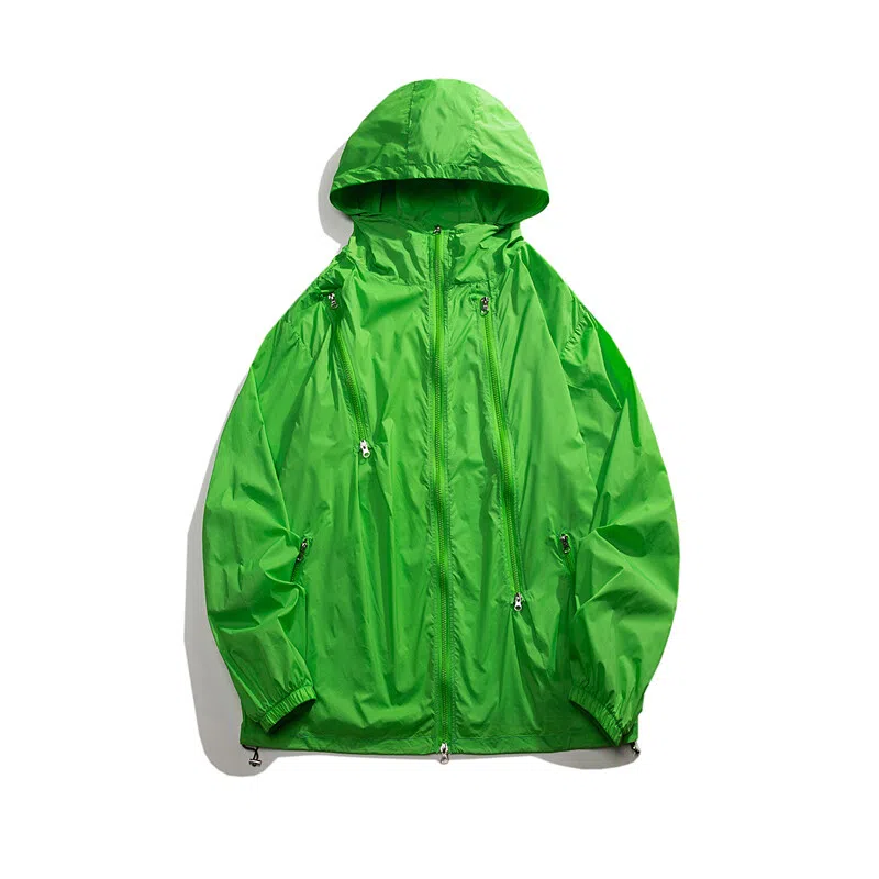 佐菲利 美式高街机能风设计感户外连帽防晒服 男女同款