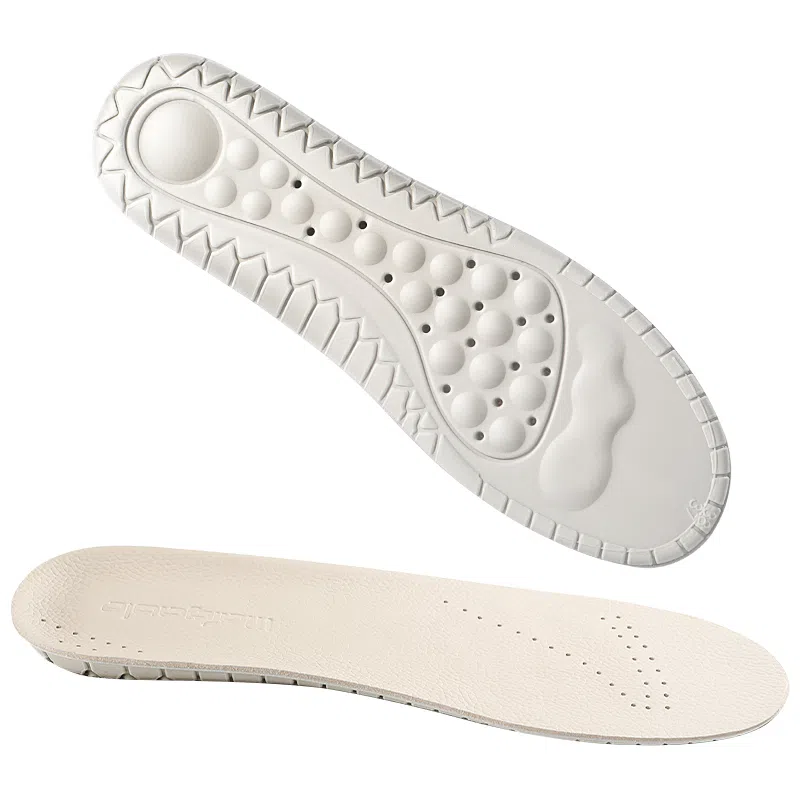 迈高乐 乳胶全垫舒适透气软弹舒缓减震适配板鞋 牛皮 鞋垫 男女同款情侣款