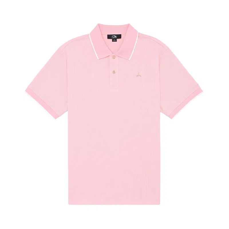 LI-NING 1990 Classic Polo Pink