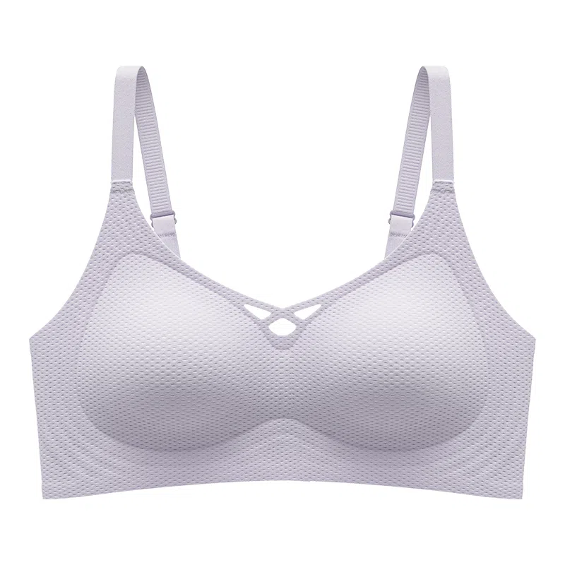 波波女神 小胸聚拢上托提拉收副乳调整型百搭运动无痕文胸 女款