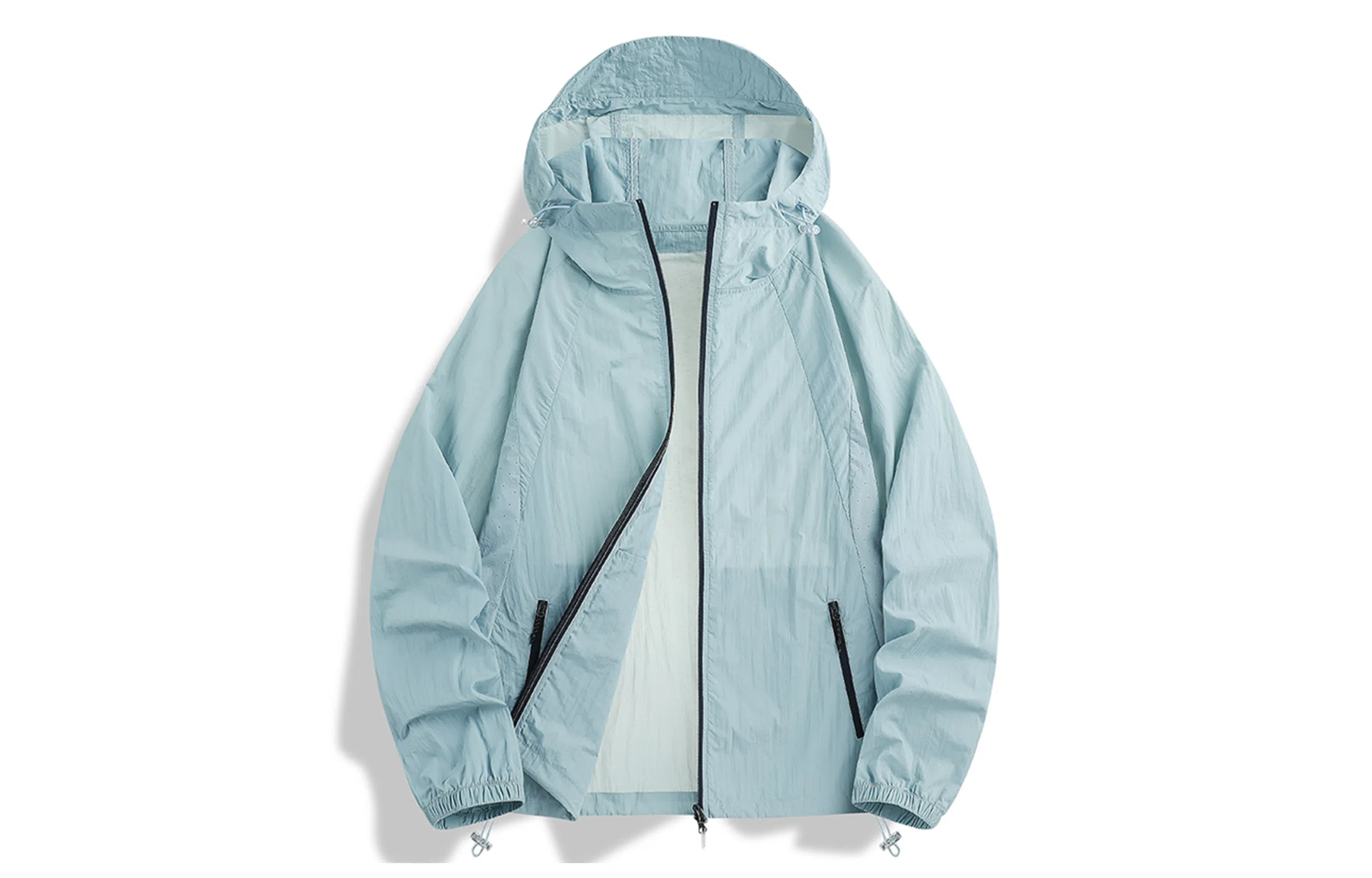 木林森 舒适清爽凉感休闲宽松长袖防晒服 男女同款