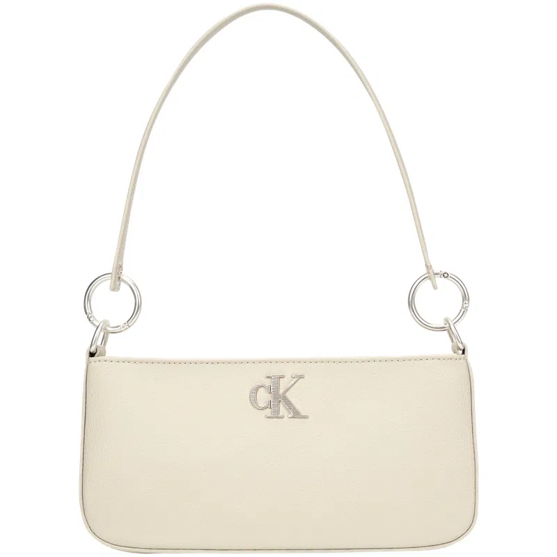 Calvin Klein Shoulder Bag Milk White
