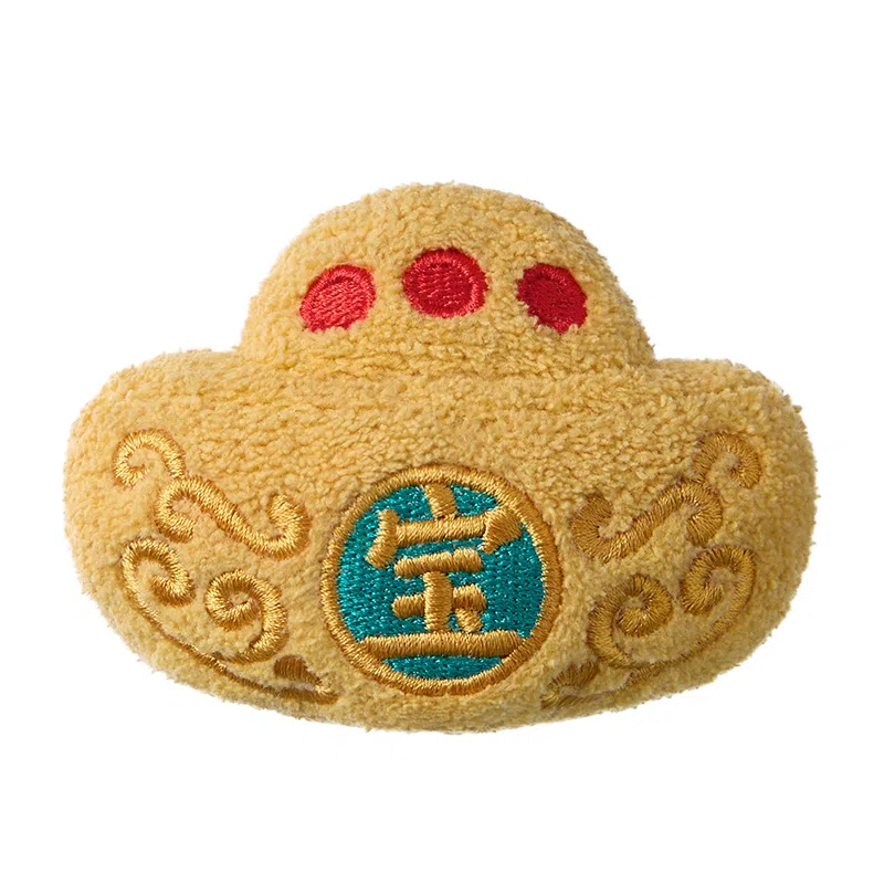 问童子 祥瑞胸针 毛绒徽章 玩偶周边