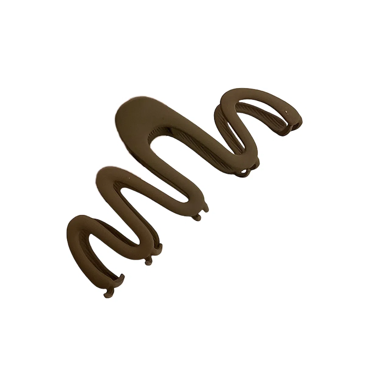 贯古今 高级气质磨砂鲨鱼夹时尚发卡子后脑勺盘发抓夹 合金 发夹 女款