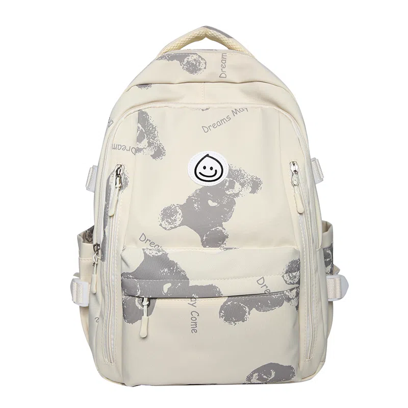 彤彤兔 韩版森系小清新简约 尼龙 双肩包 女款 多色