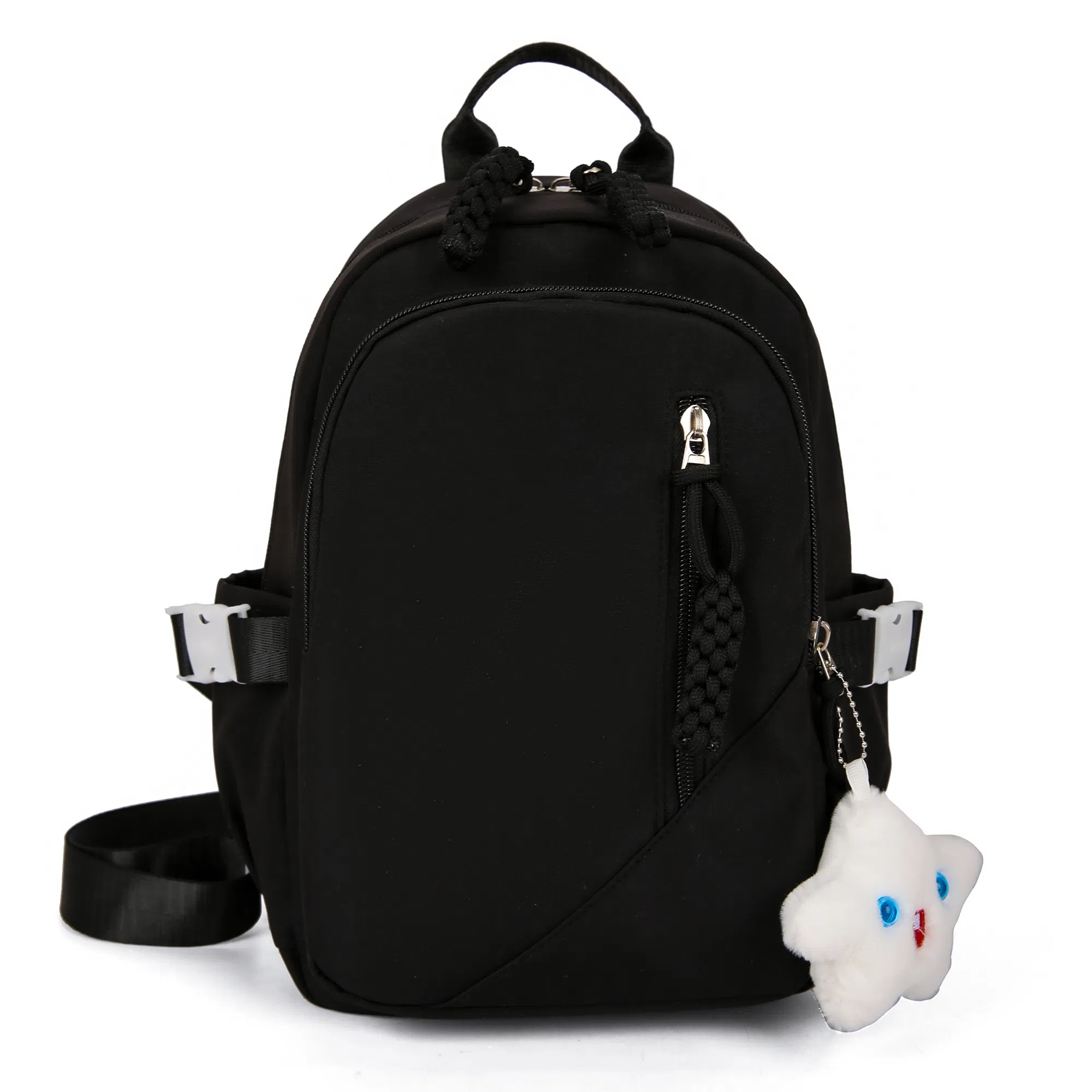 彤彤兔 时尚潮流 尼龙 胸包 女款 粉色/黑色/绿色/黄色/白色