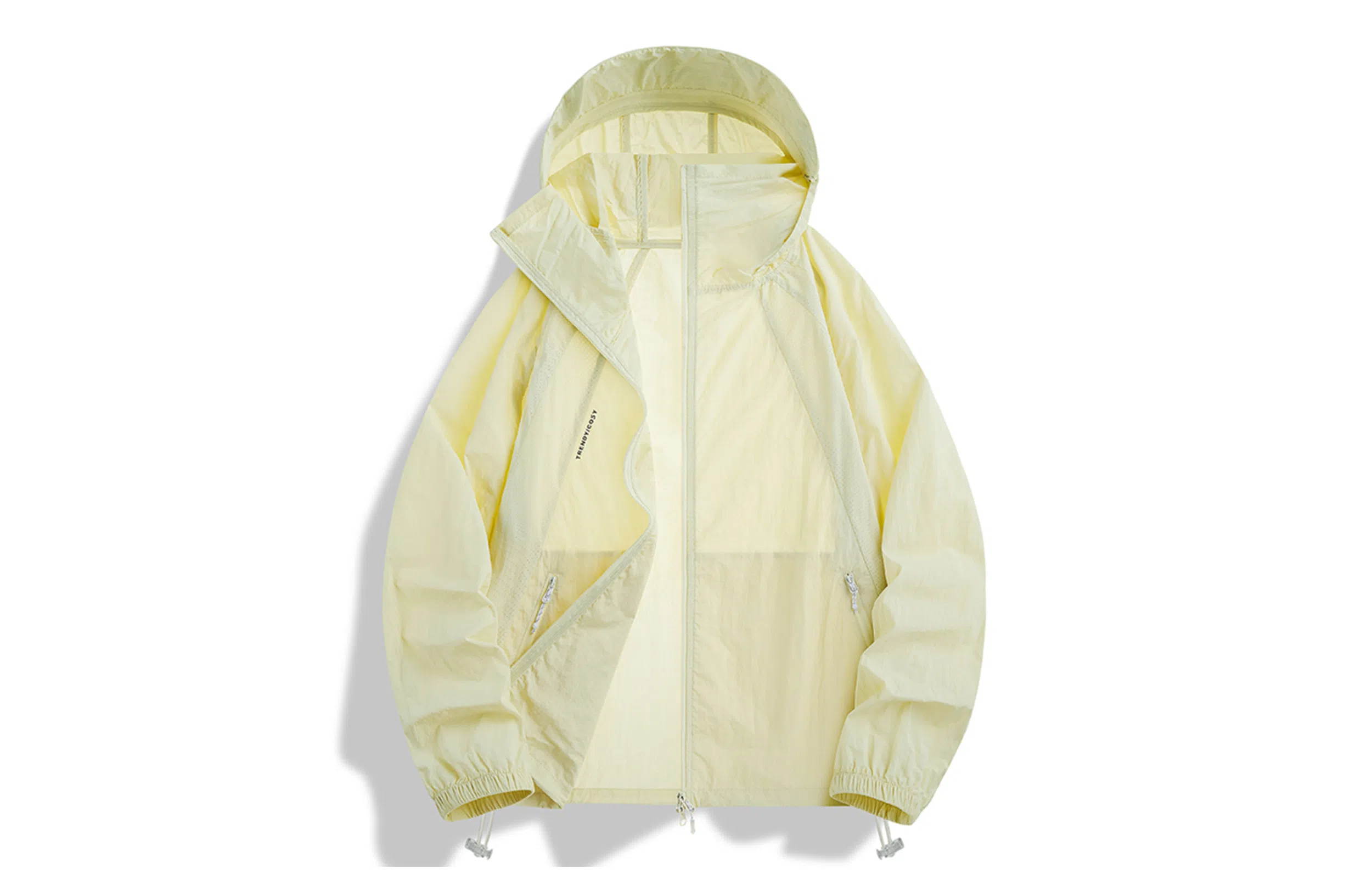 木林森 户外透气宽松舒适百搭连帽防晒服 男女同款