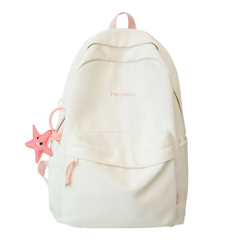 醇龙 原宿潮流简约小众书包日常轻便通勤 尼龙 双肩包 常规 女款 多色