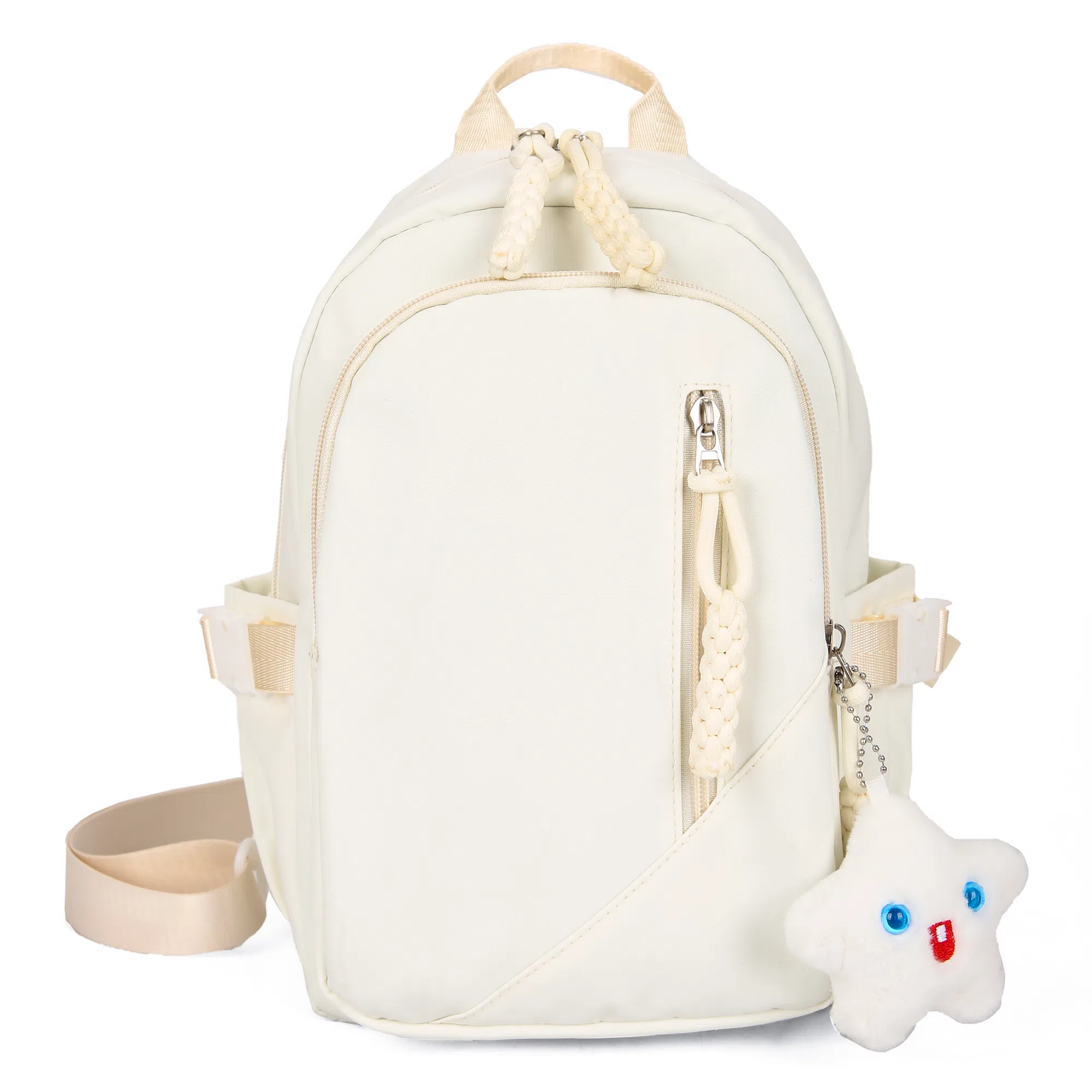 彤彤兔 时尚潮流 尼龙 胸包 女款 粉色/黑色/绿色/黄色/白色