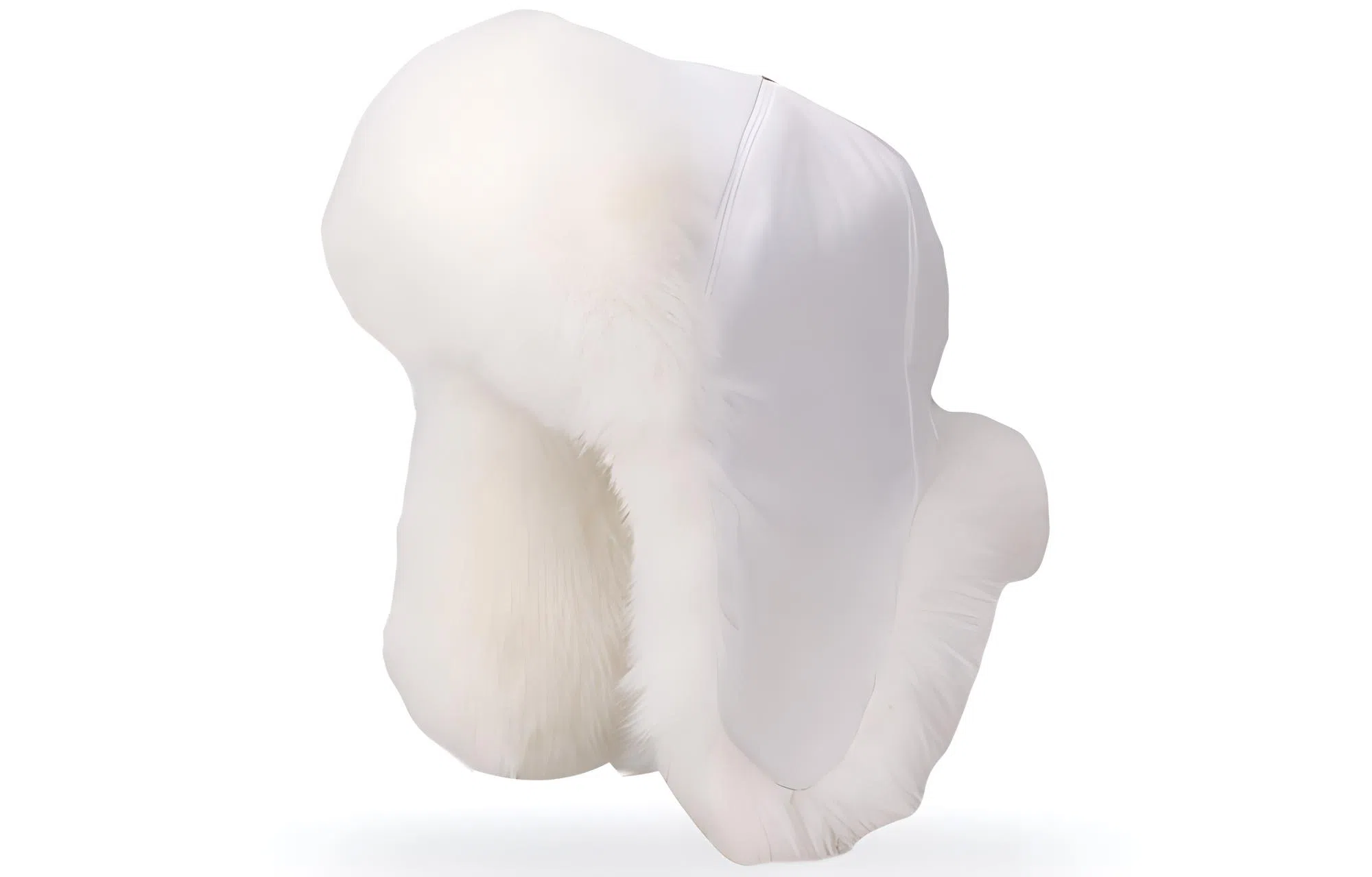 优幽兰 显脸小毛绒加绒加厚针织滑雪防风防寒 雷锋帽 女款