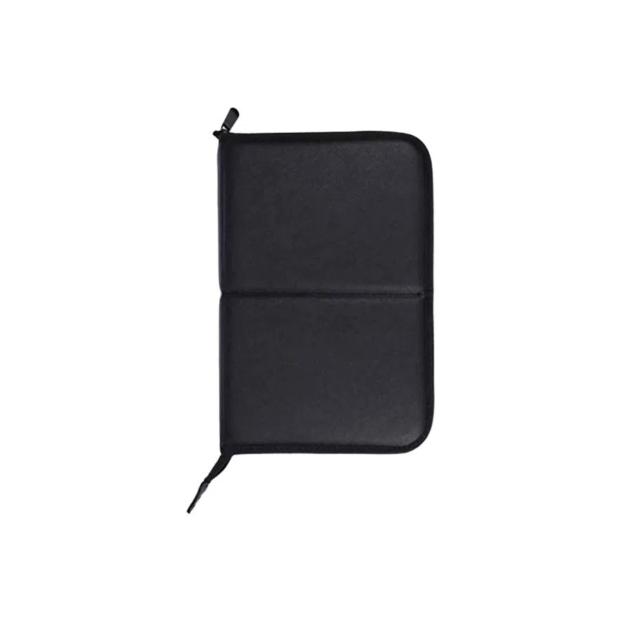 米甜兔 黑色折叠化妆包 便携