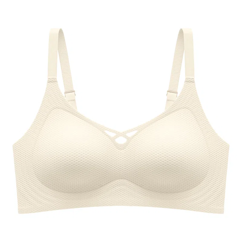 波波女神 小胸聚拢上托提拉收副乳调整型百搭运动无痕文胸 女款