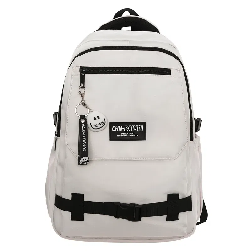 醇龙 百搭撞色旅游减负轻便 尼龙 双肩包 男女同款情侣款 多色