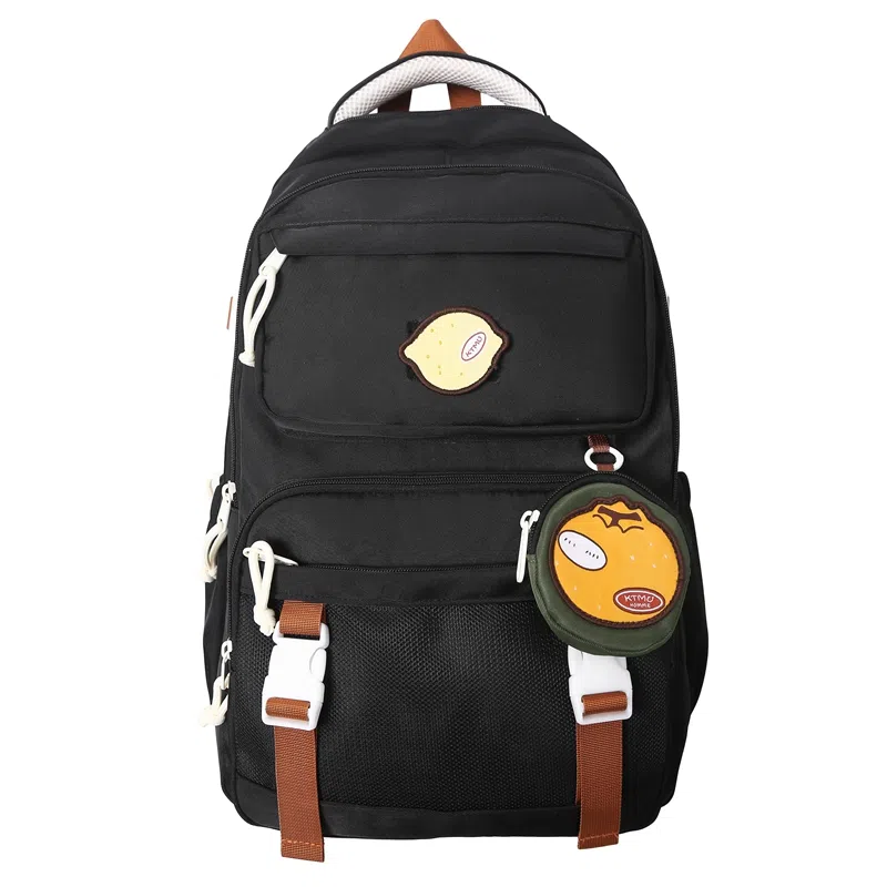 醇龙 高颜值减负时尚撞色 尼龙 双肩包 女款 多色