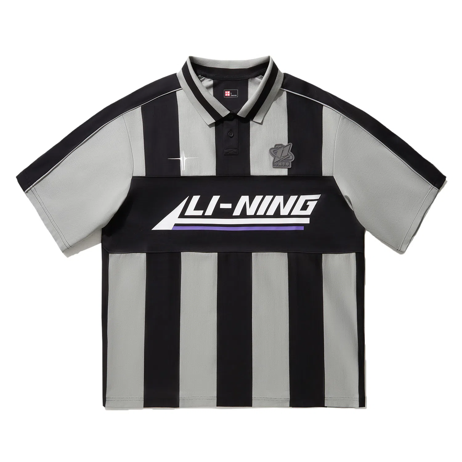 Li-Ning Chongran Polo Black Grey