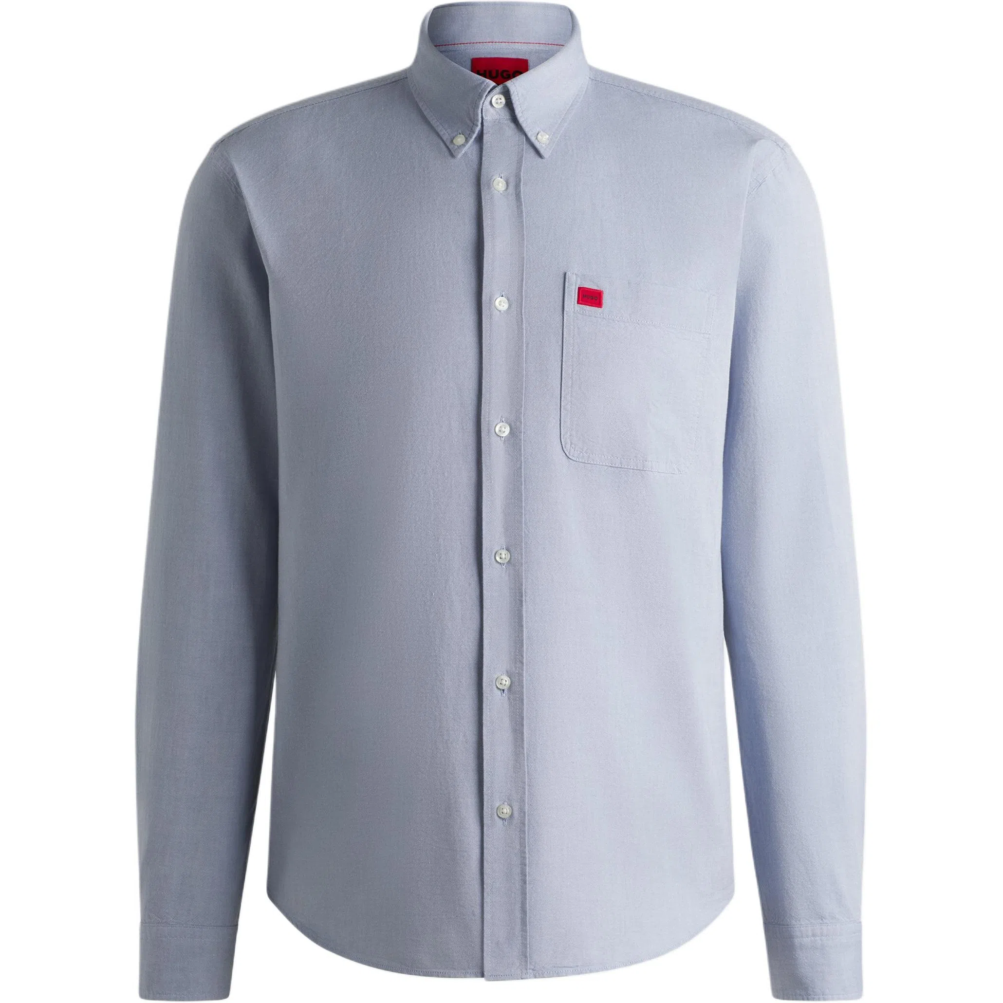 HUGO BOSS Slim Fit Oxford Shirt Light Blue