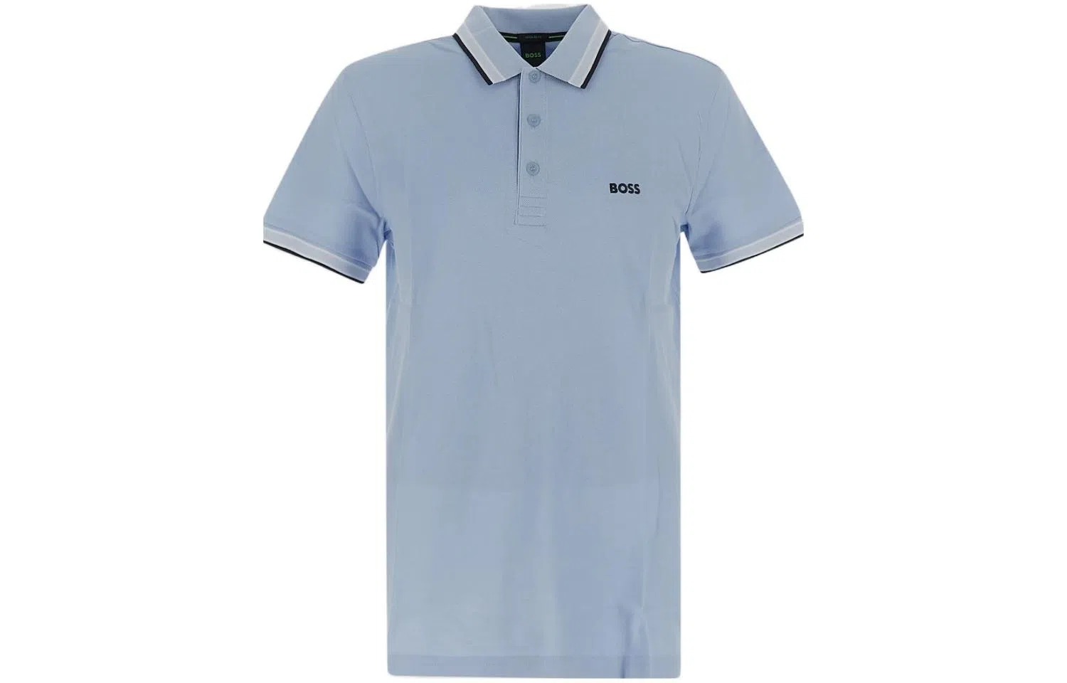HUGO BOSS Polo Van Biologische Katoen Met Contrasterende Logodetails LogoPolo