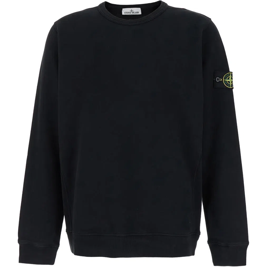 Stone Island FW24 Crewneck Sweatshirt Black