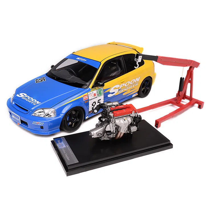 MOTORHELIX Honda Civic Type R (EK9) 1:18 Model