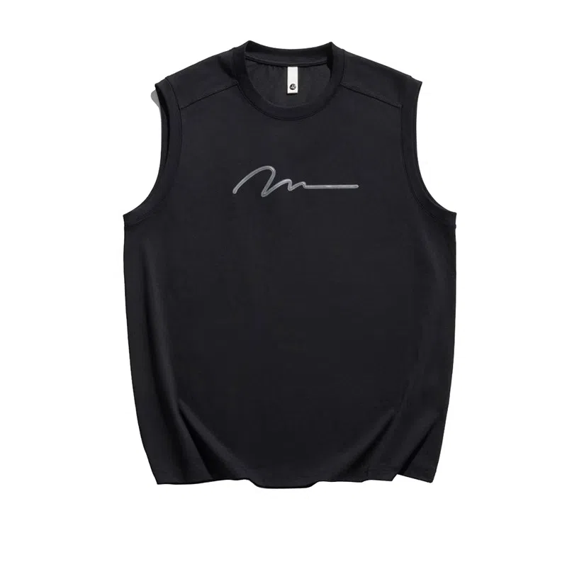 隐狼世家 圆领百搭宽松无袖背心 男款