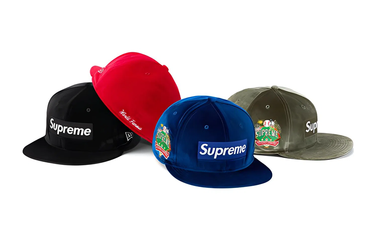 Supreme Week 13 Velour Box Logo New Era