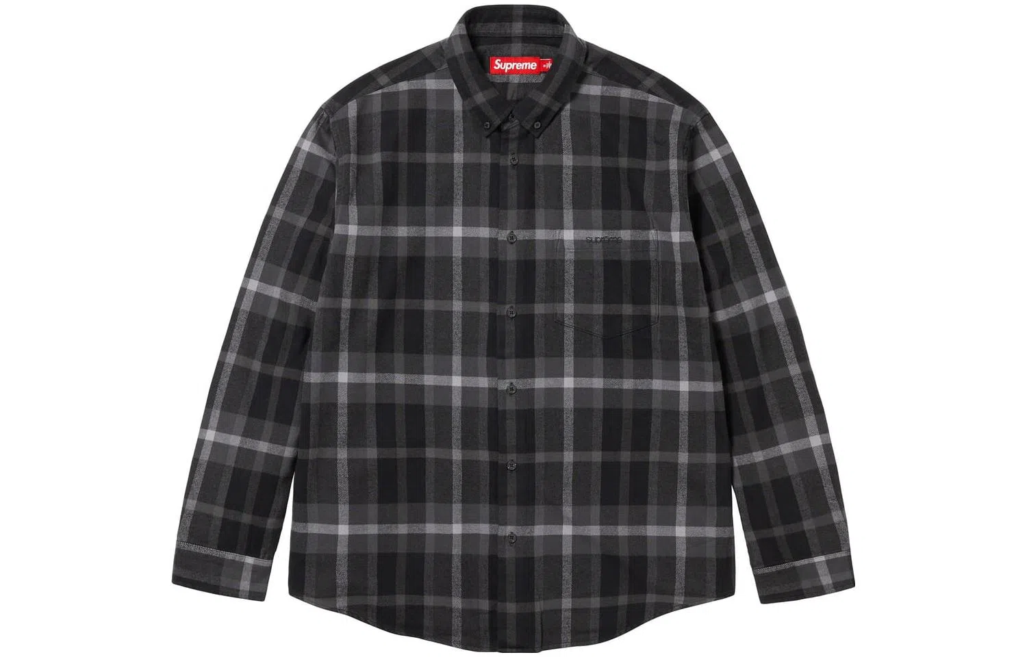Supreme Plaid Flannel Shirt