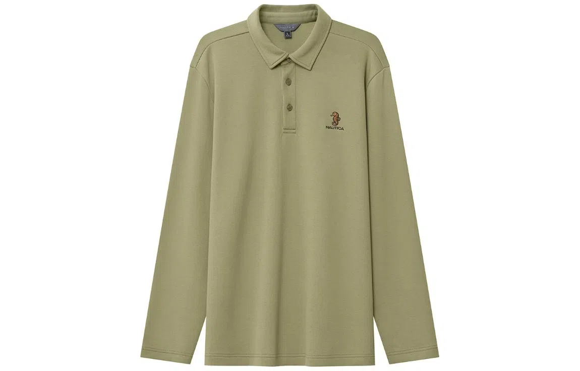 nautica white sail Polo