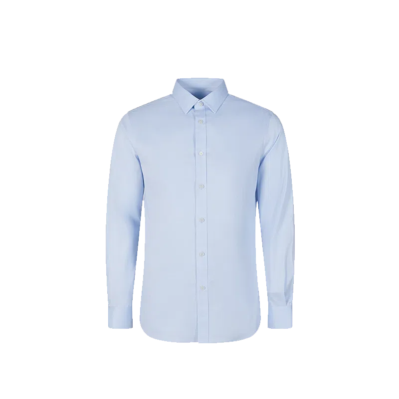 网易严选 高级感长绒棉商务职业正装免烫长袖衬衫 男款