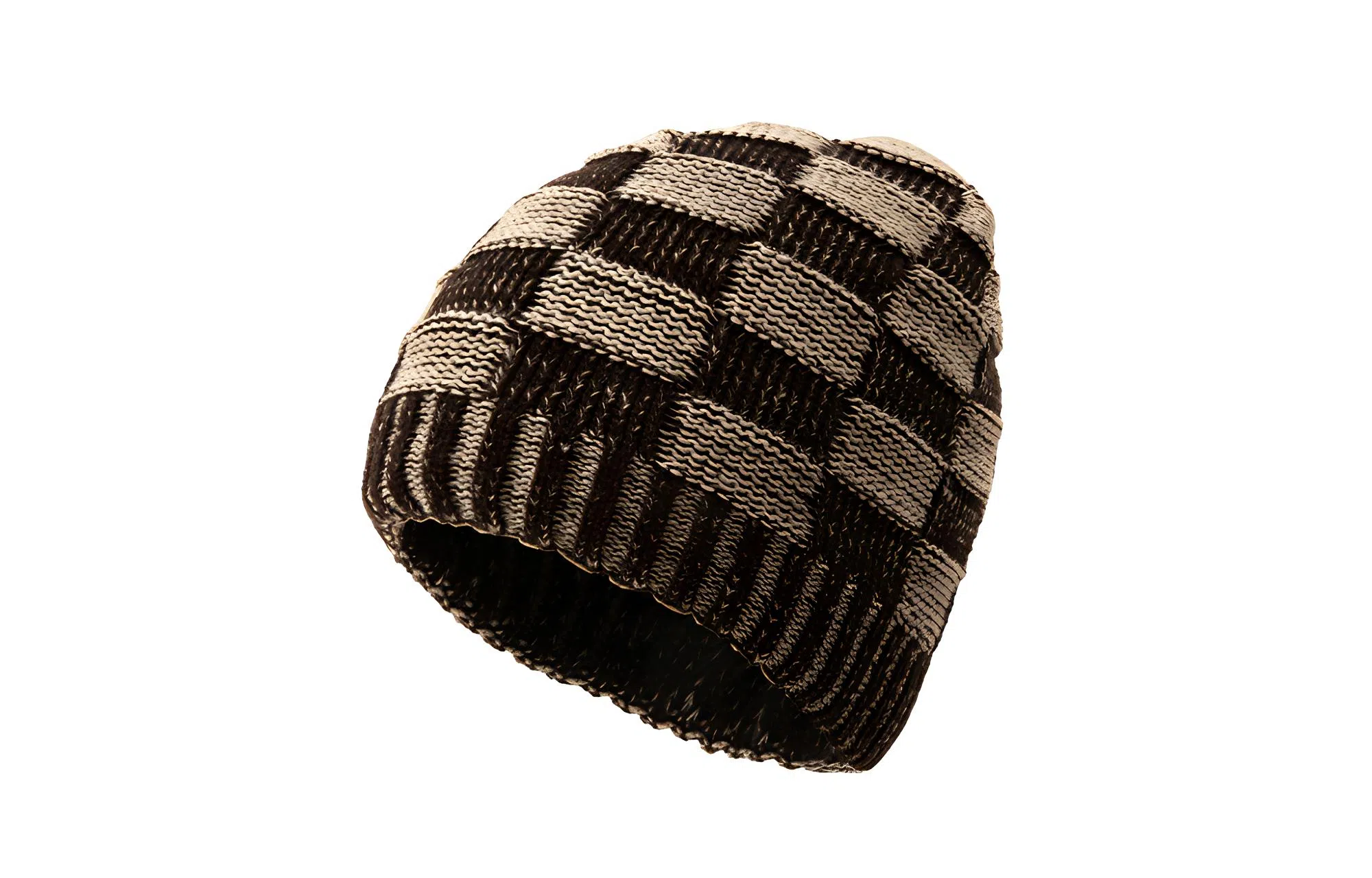 Baijuan Jacquard Fleece Knit Hat