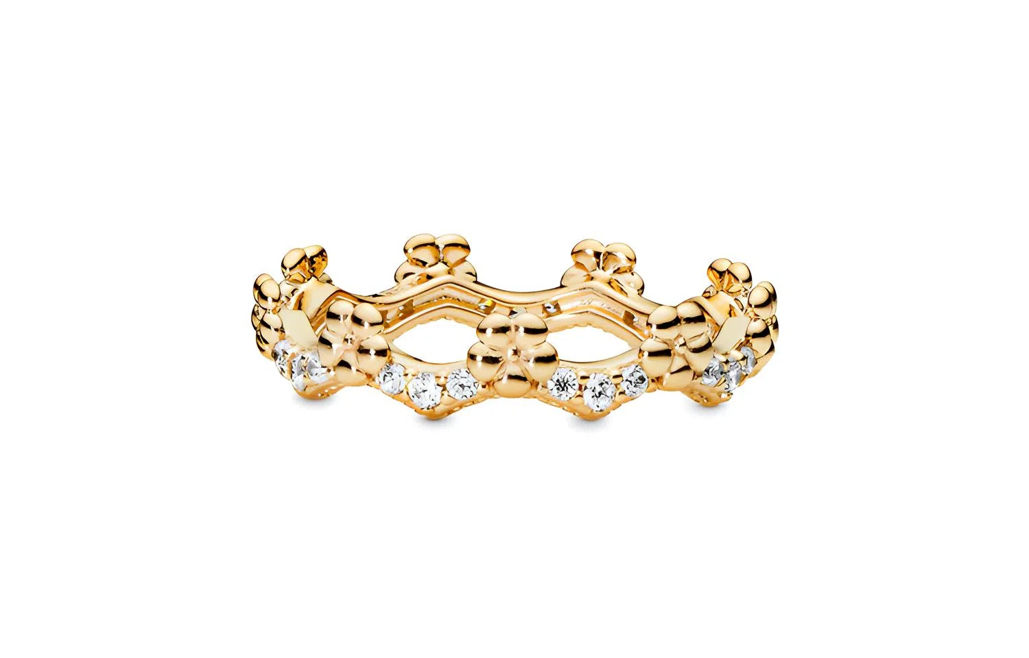 Pandora Shine Flower Crown Ring