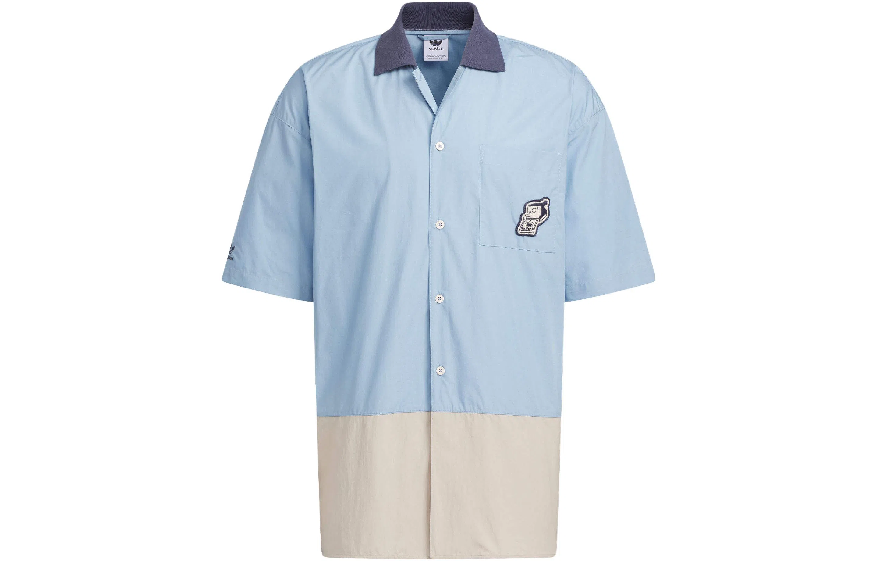 adidas Originals Logo Print Short Sleeve Shirt