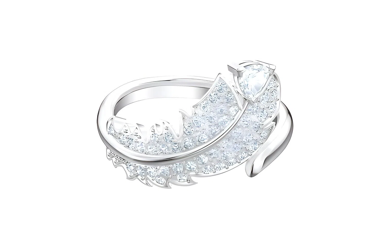 Swarovski NICE Feather Ring