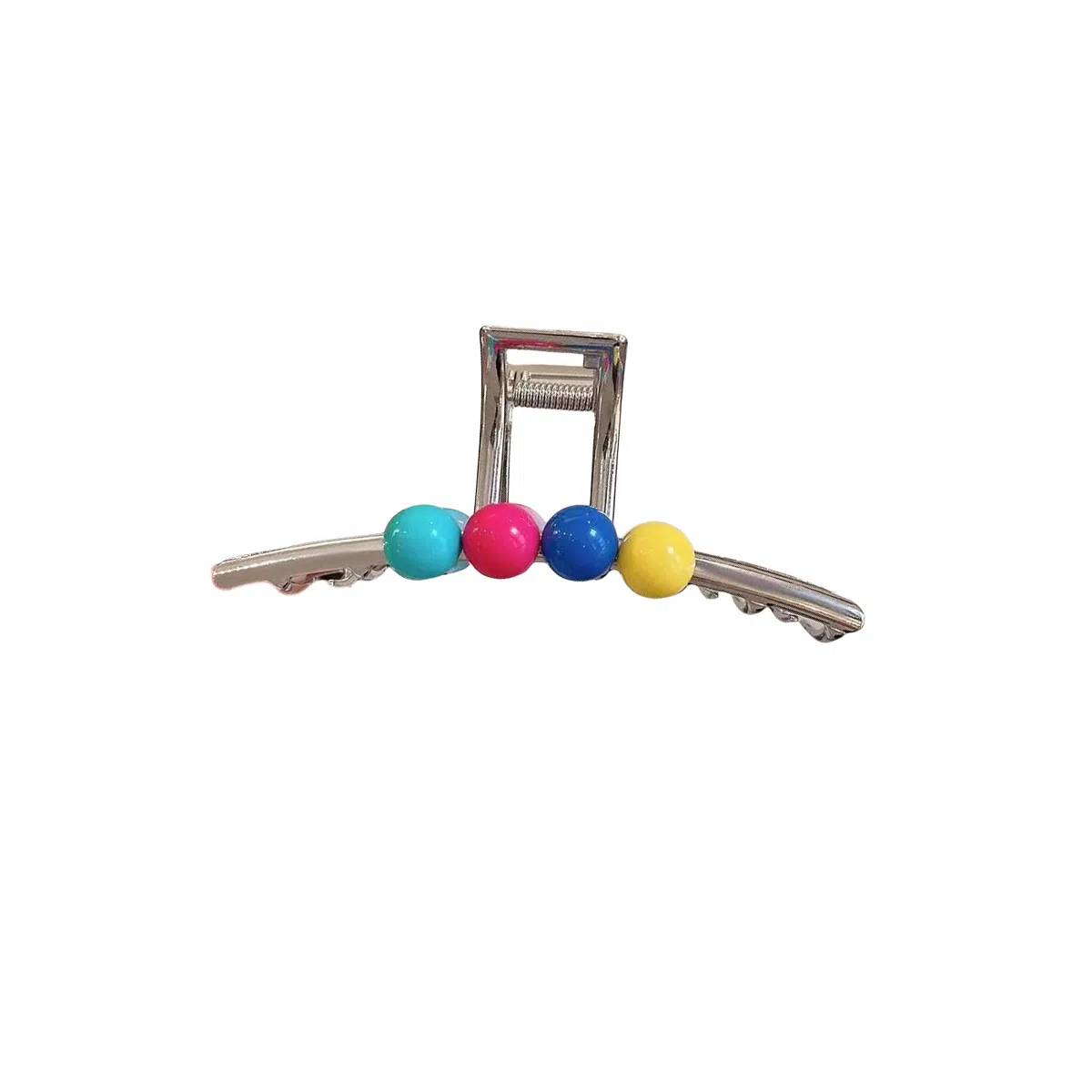 贯古今 多巴胺甜豆~夏季后脑勺高级感盘发大号金属鲨鱼夹发 合金 发夹 女款