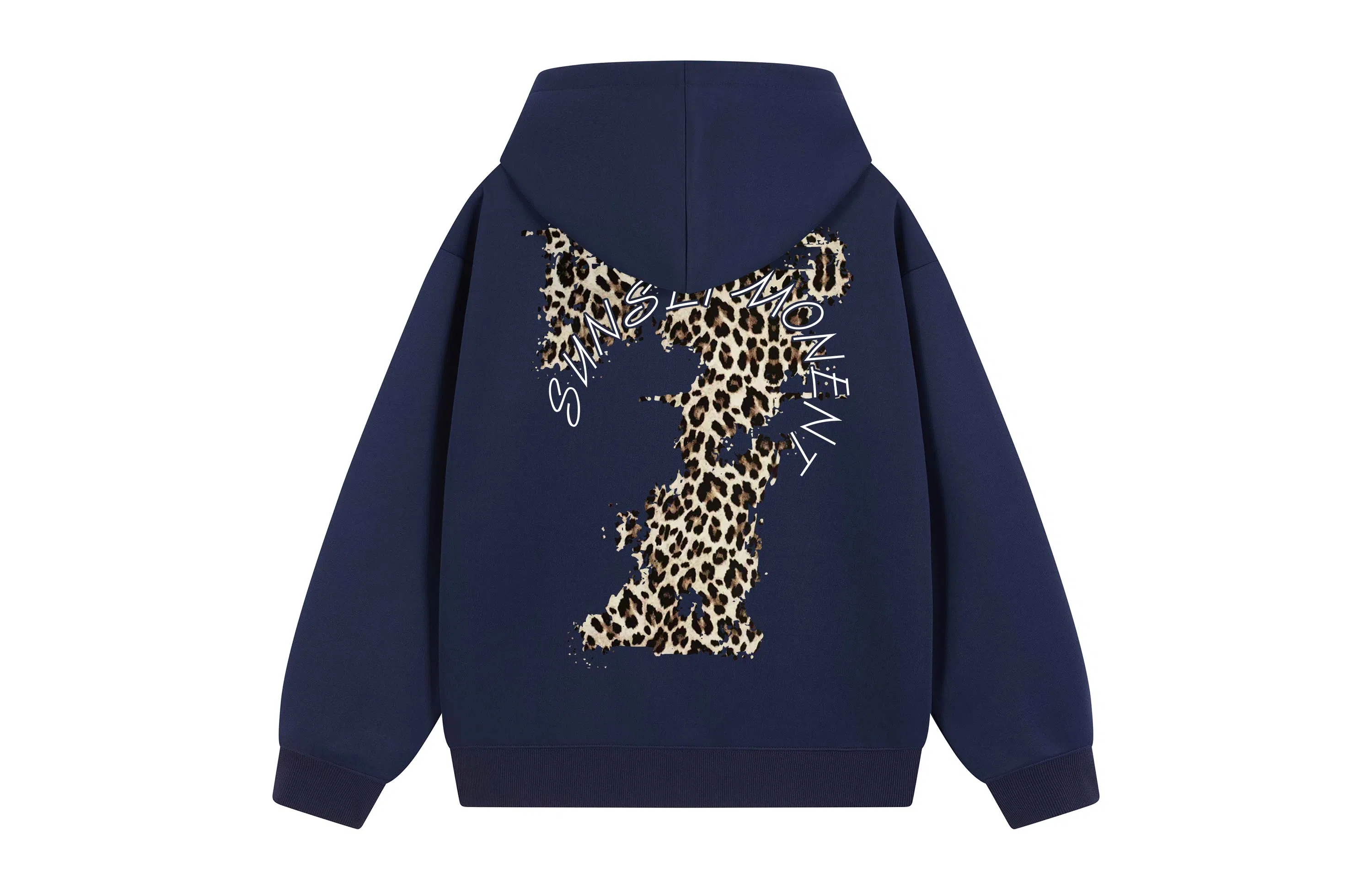 SUNSETMONENT Leopard Print Hoodie