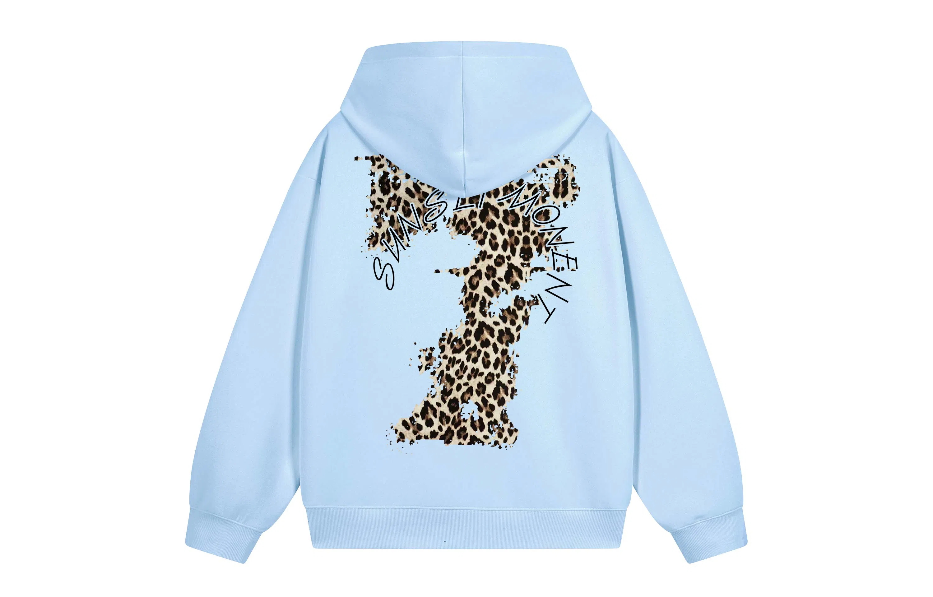SUNSETMONENT Leopard Print Hoodie