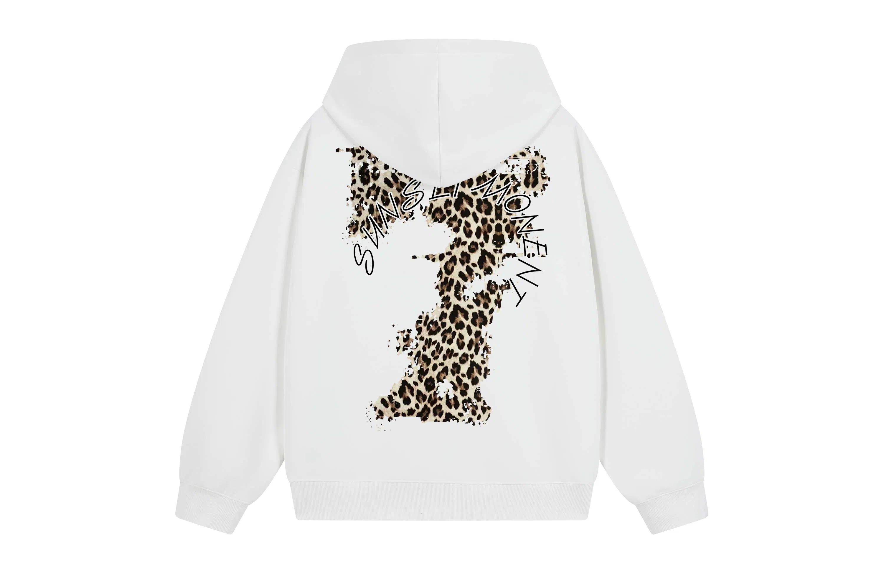 SUNSETMONENT Leopard Print Hoodie