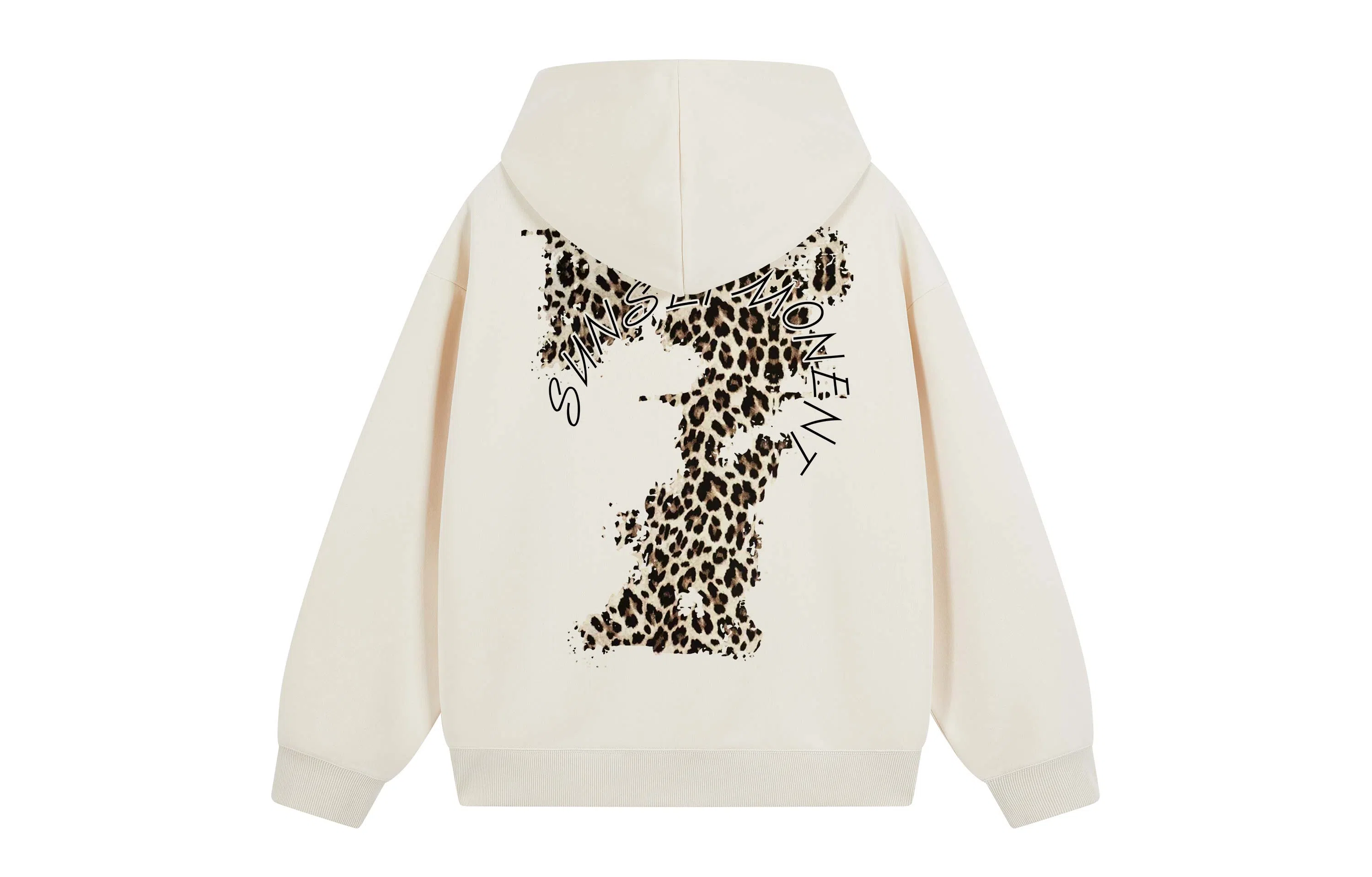 SUNSETMONENT Leopard Print Hoodie
