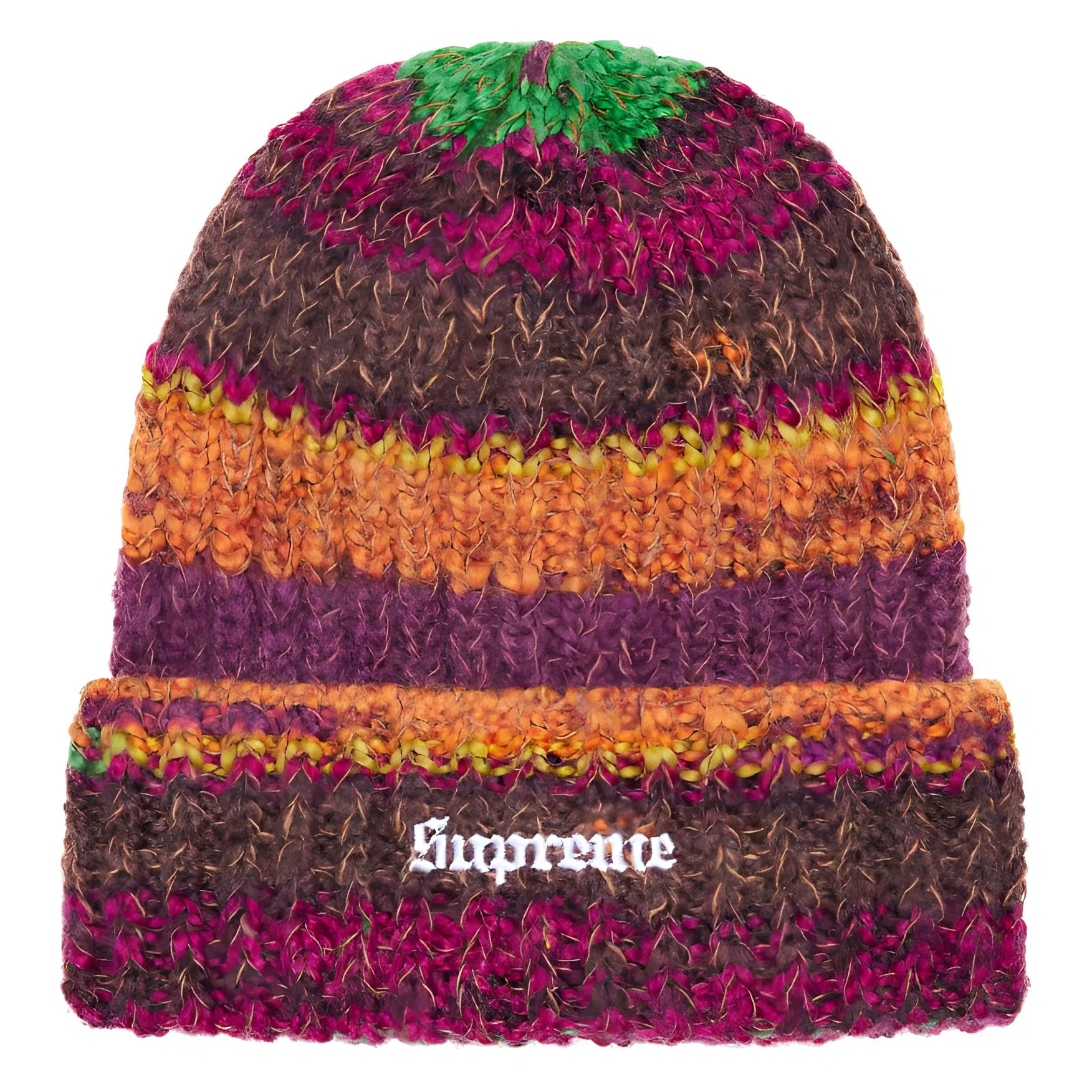 Supreme FW24 WEEK 8 Space Dye Stripe Beanie