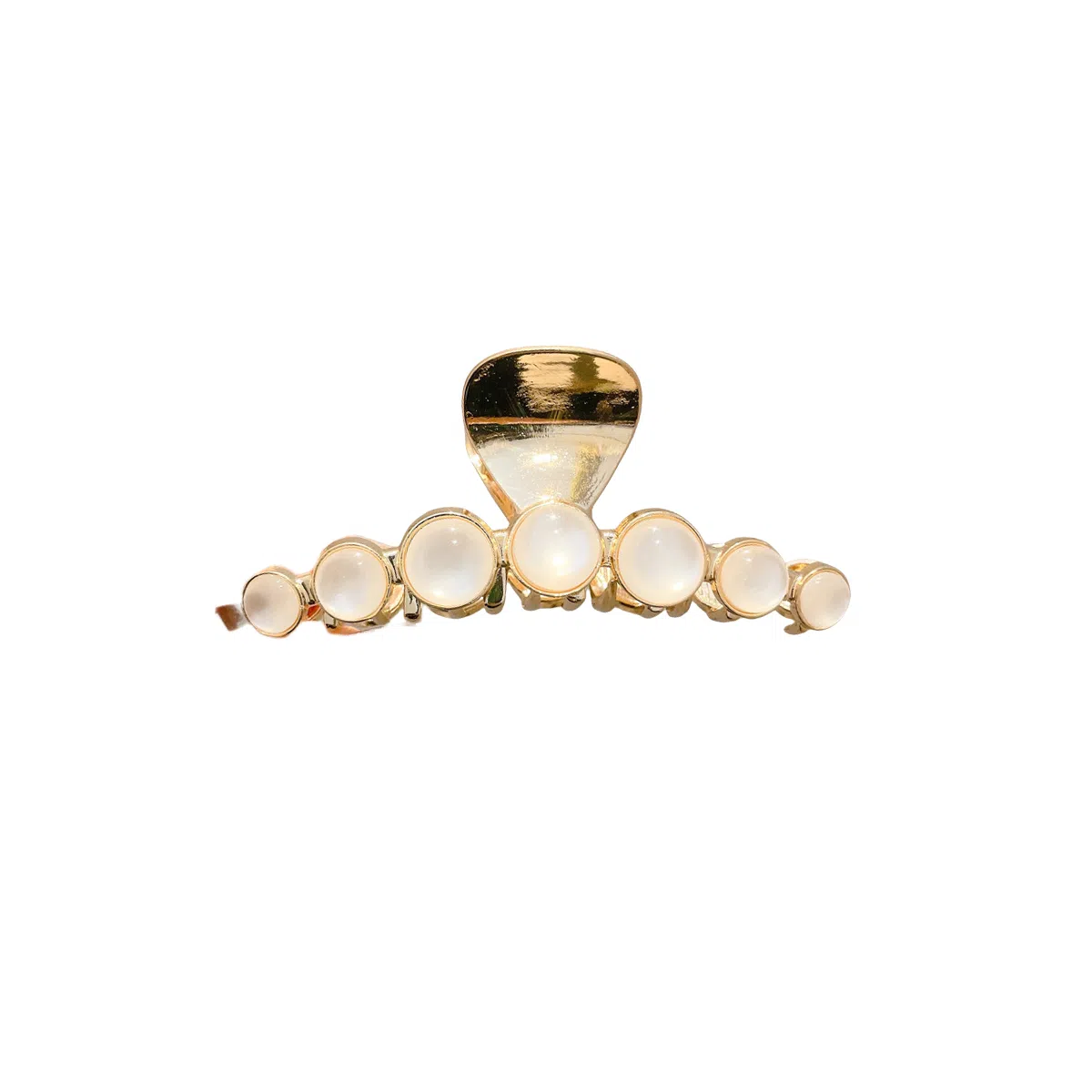 贯古今 精美设计百搭气质高级感鲨鱼后脑勺大号盘发 合金 发夹 女款