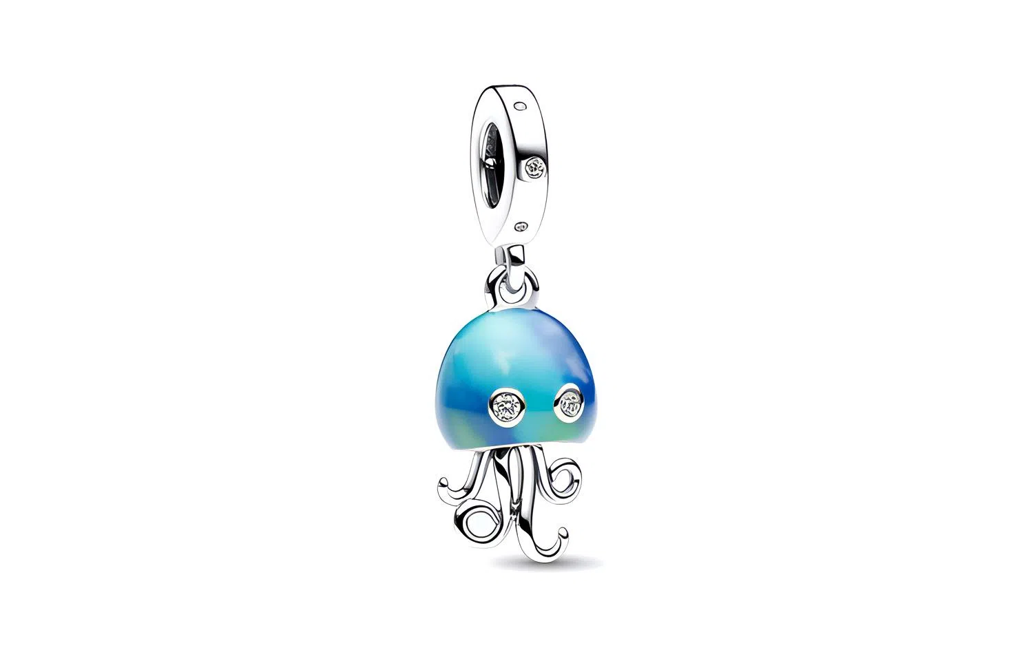 Pandora Jellyfish Pendant Blue