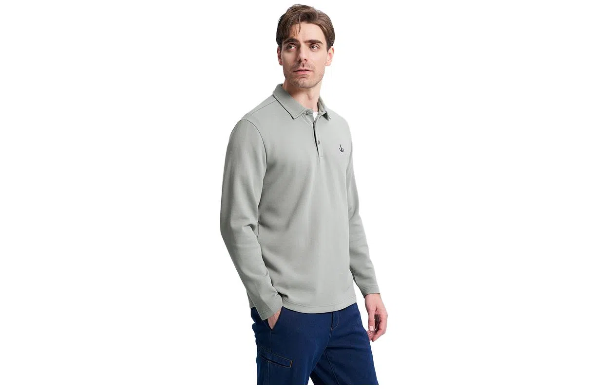 nautica white sail Polo