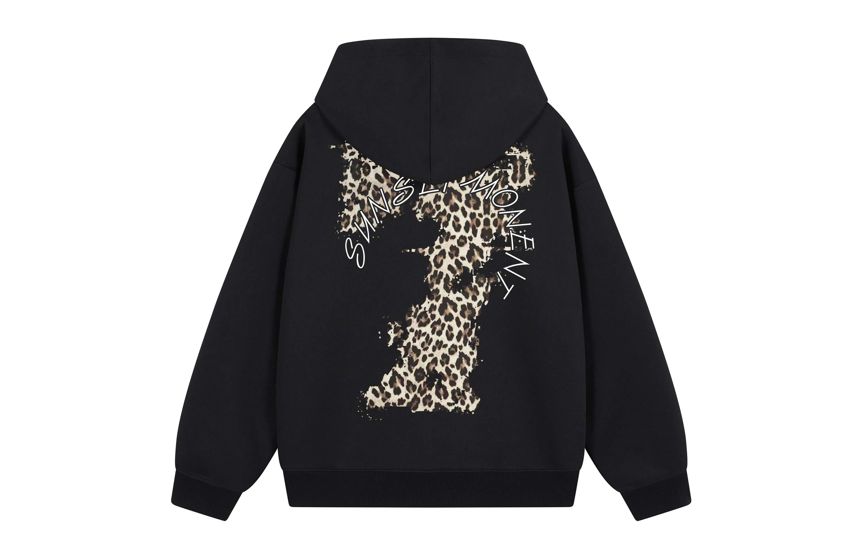 SUNSETMONENT Leopard Print Hoodie